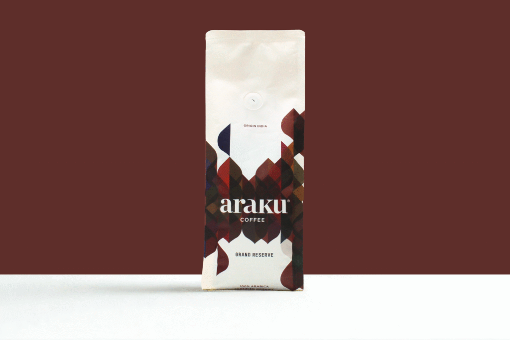 Kawa ziarnista ARAKU Grand Reserve 250 g — arabica z Indii