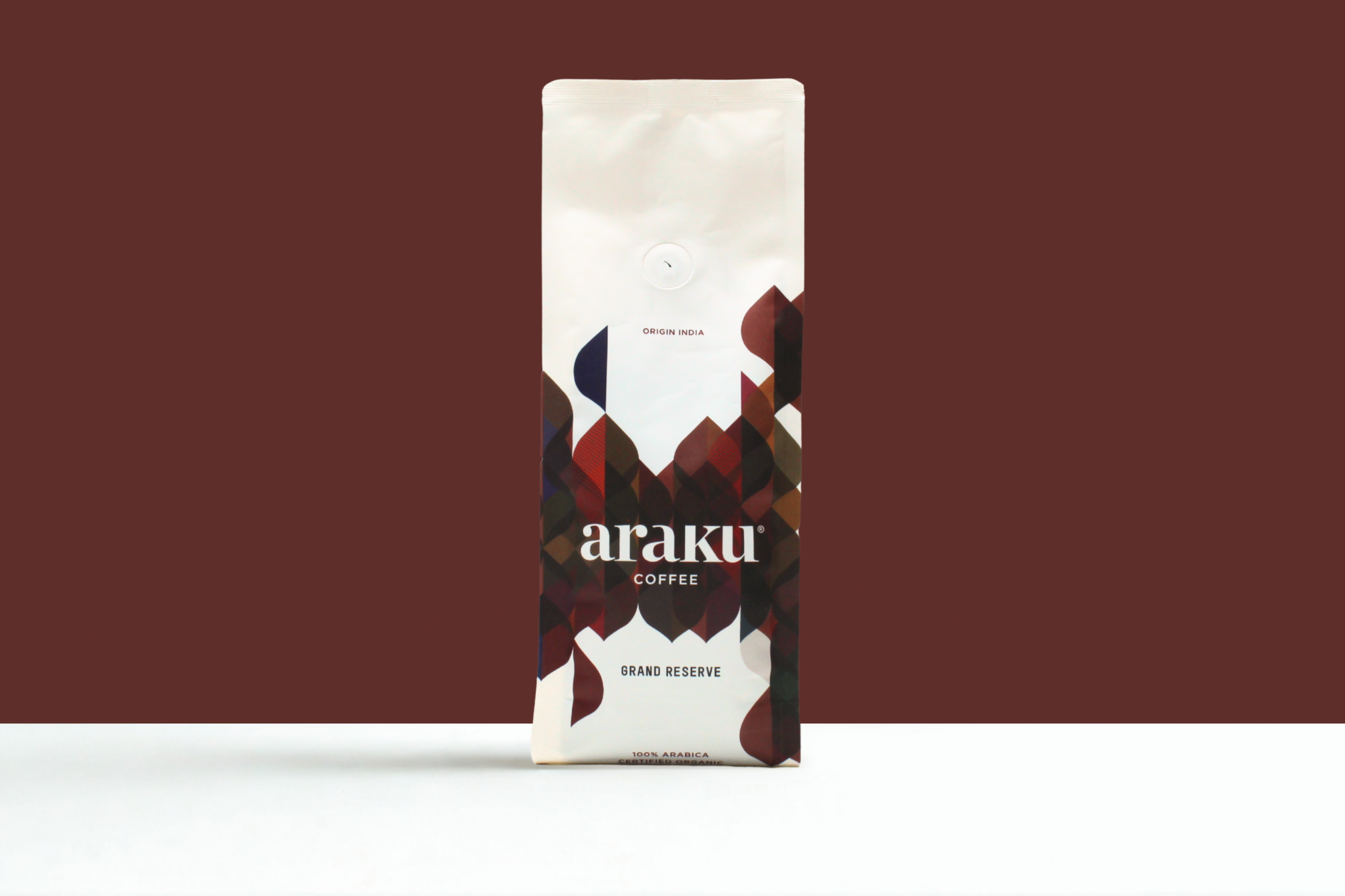 Kawa ziarnista ARAKU Grand Reserve 1 kg — arabica z Indii
